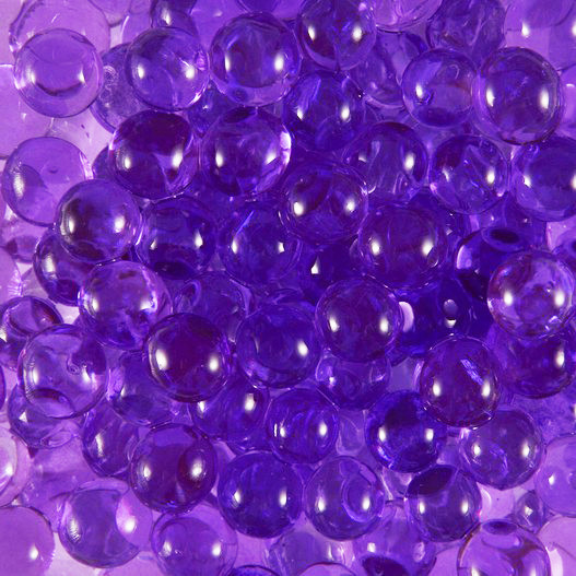 Bille de gel ( Perle d'eau ) coloris violet  A HYDRATER  par 35