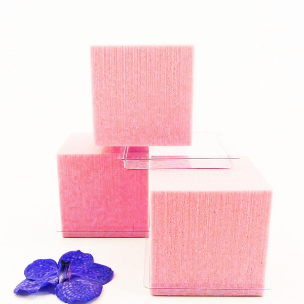 Mousse Florale Oasis Cube Oasis Couleur Rose Bebe Baby Pink Materiel D Art Floral Et Conseils Pour La Decoration Florale